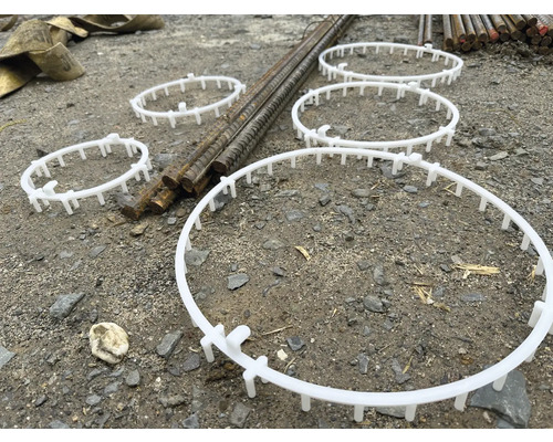 HAROMAC ringafstandhouders 30 mm verpakking = 150 stuks