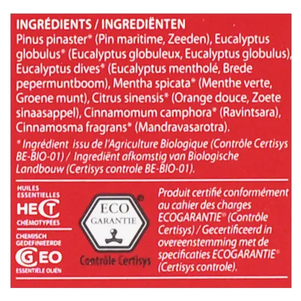 Pranarôm Les Diffusables Mélange d'Huiles Essentielles Force et Vitalité Bio 30ml