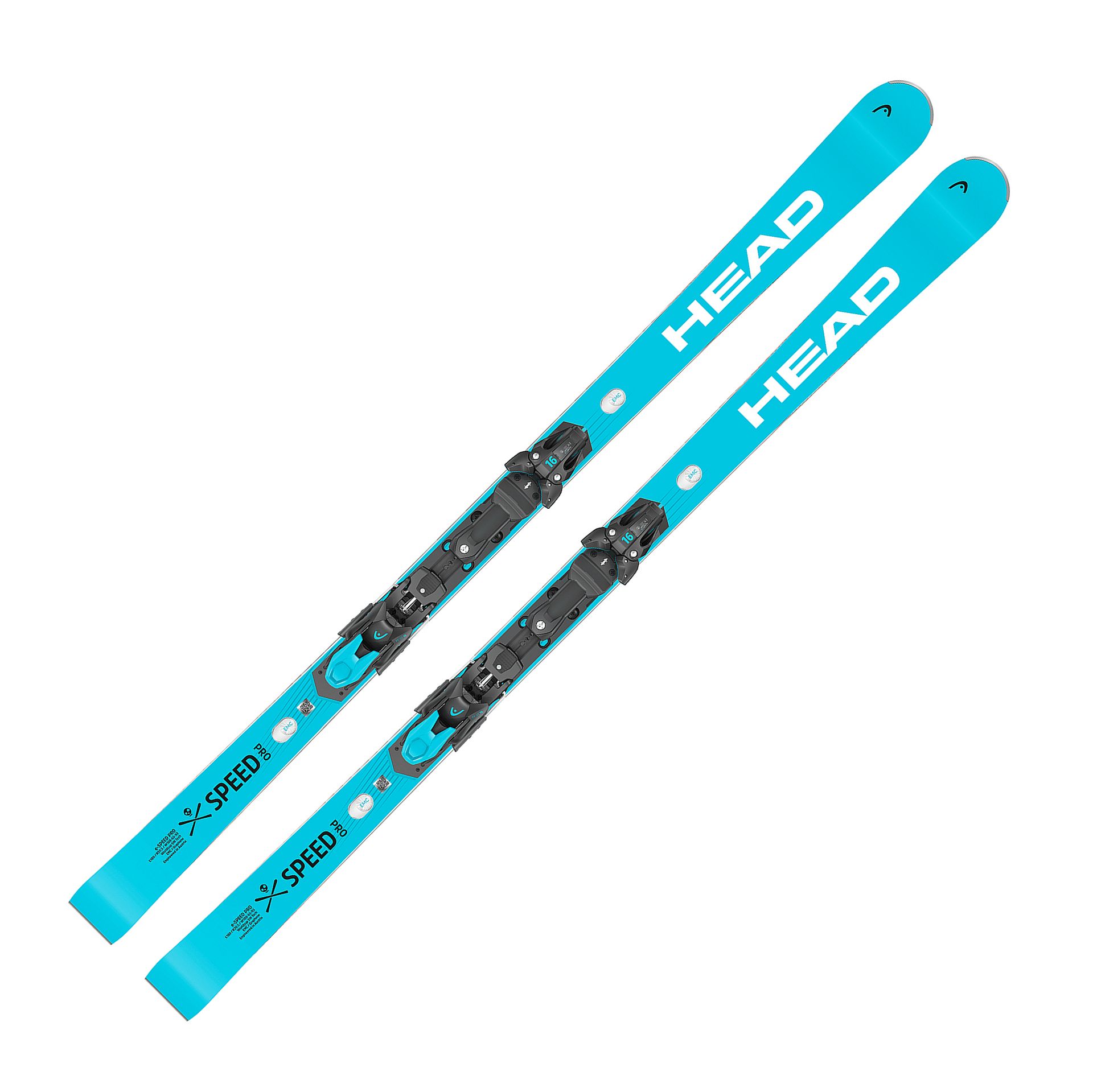 Head Worldcup Rebels e-Speed Pro 2024/25 - 170 Head FREEFLEX ST 16 black/blue (DIN 5-16)