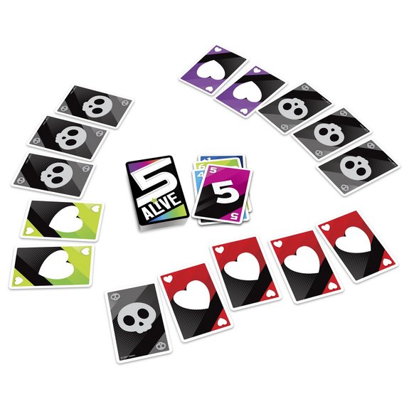 jeu de cartes 5 Alive