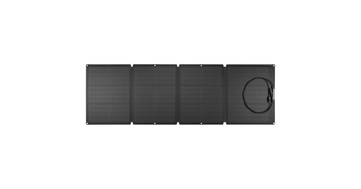 EcoFlow110W zonnepaneel  (Zwart)