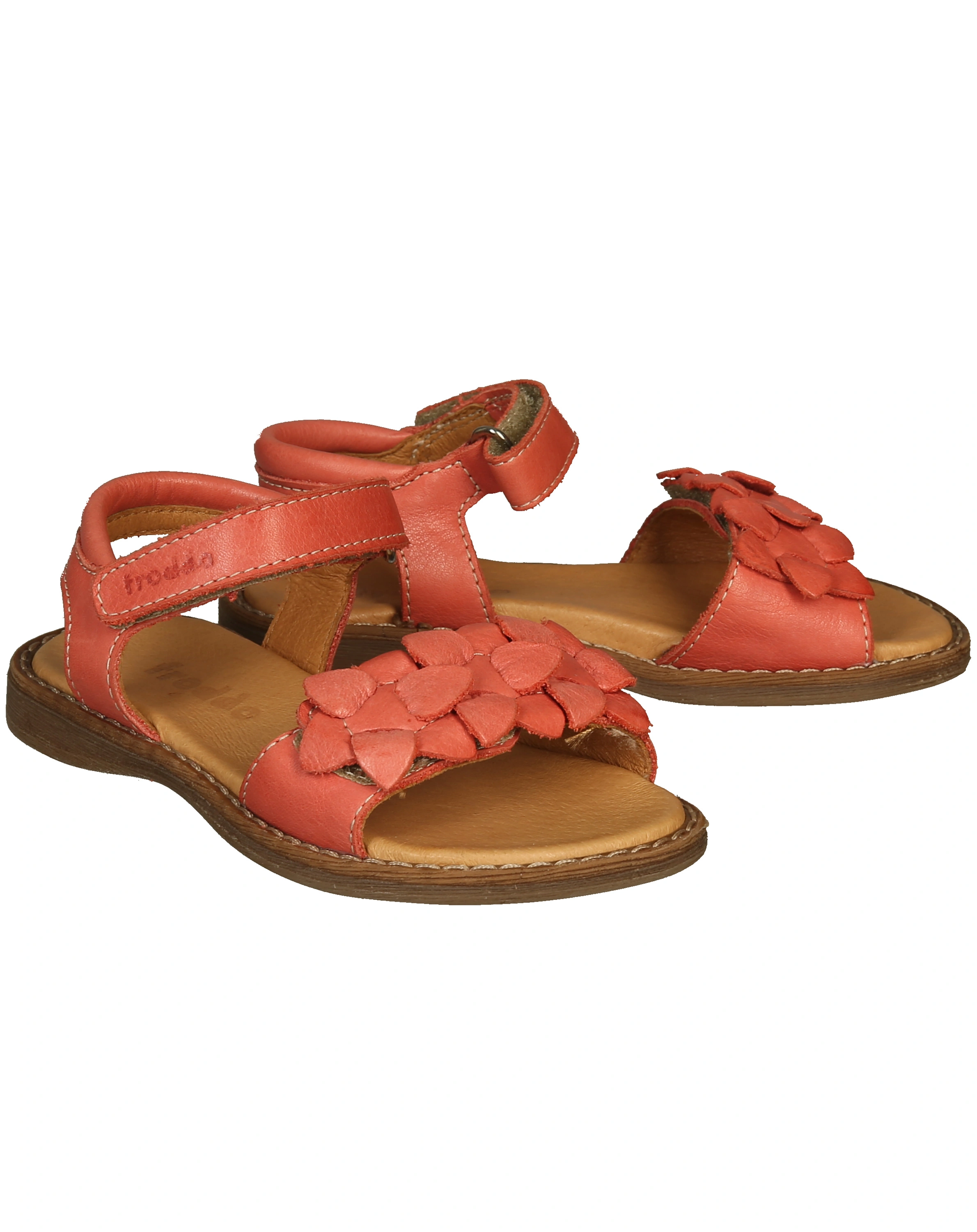 Sandale LORE FLOWERS in coral