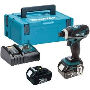 Makita DTD155RFJ 18V Li-ion accu slagschroevendraaier set (2x3.0Ah) in Mbox - koolborstelloos