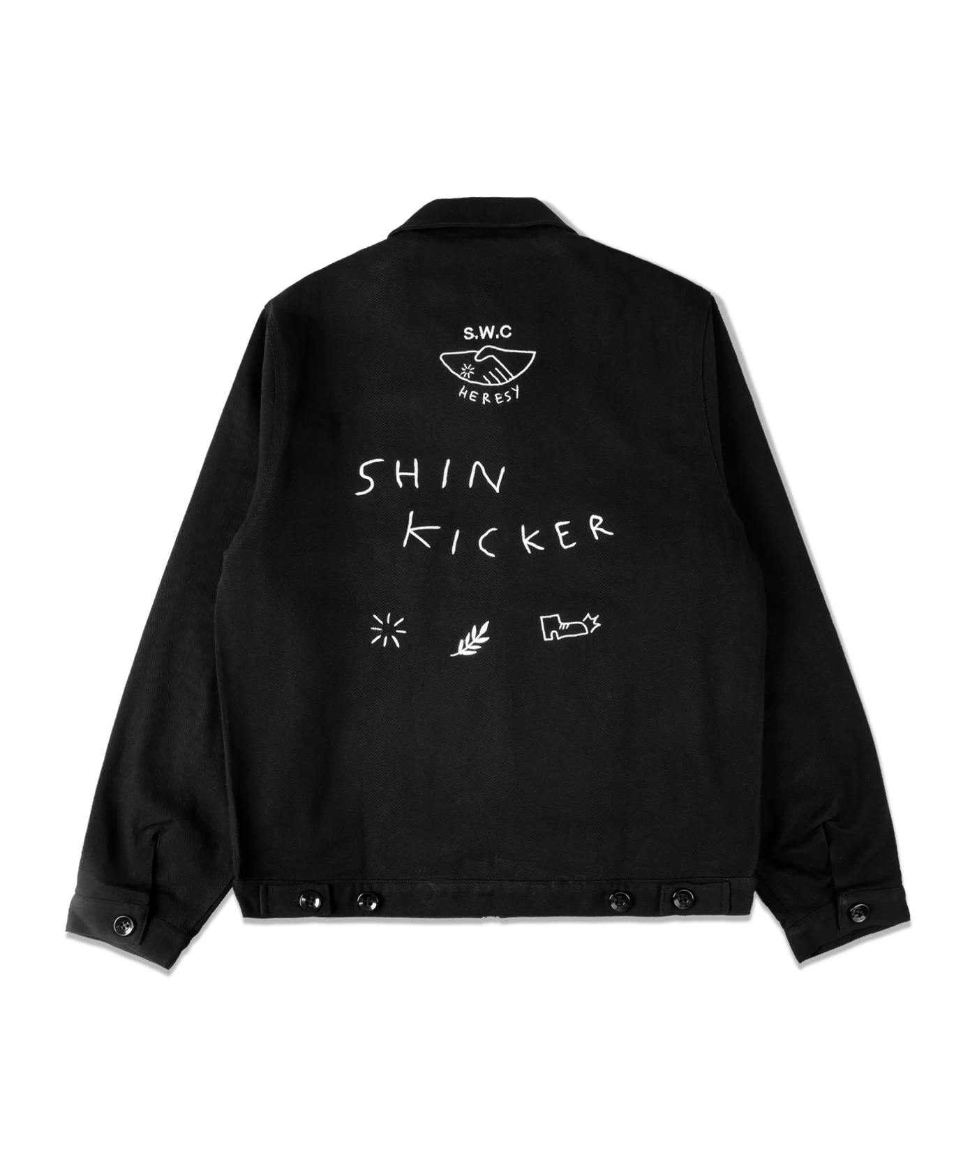 Stepney S.W.C & Heresy Jacket Schwarz