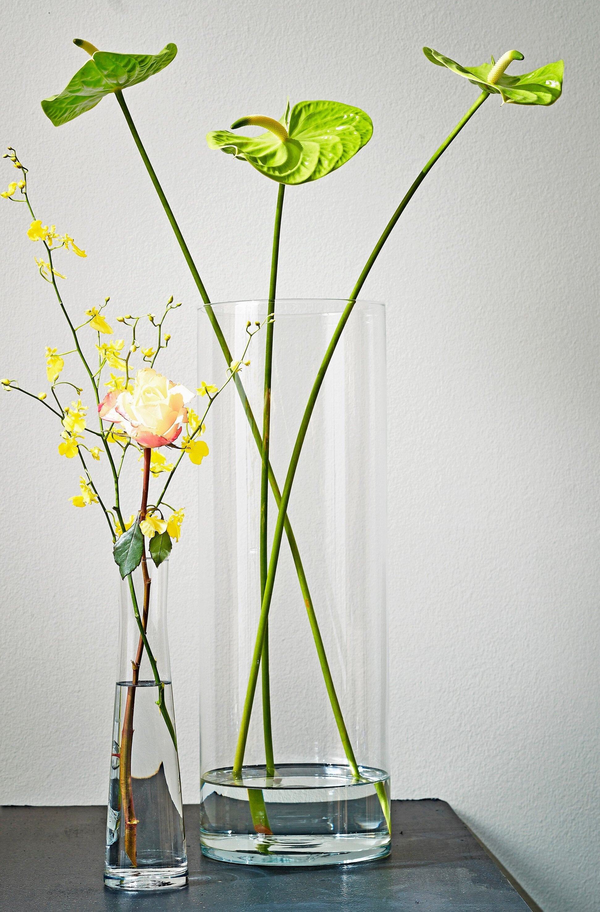 Mica Decorations Carly vaas cilinder glas - h55xd19cm