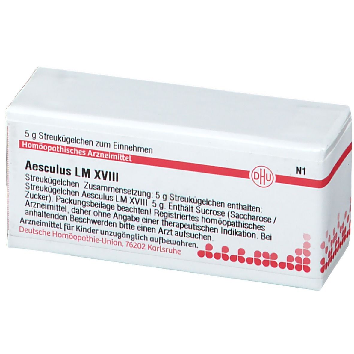 DHU Aesculus LM XVIII