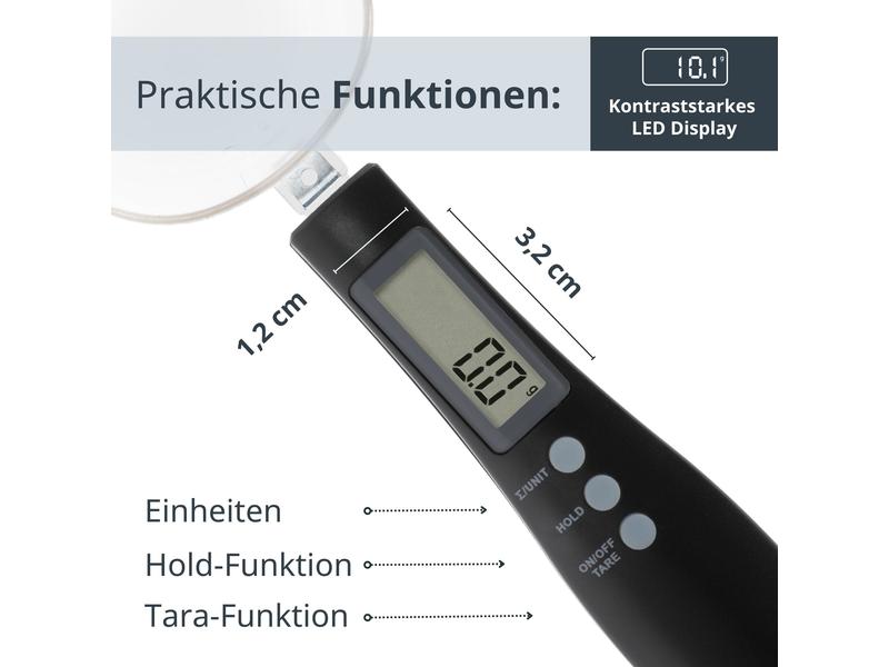 ADE Löffelwaage Eni Schwarz Waage Grün
