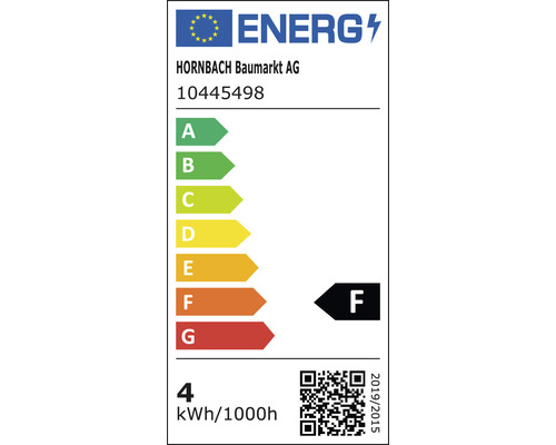 FLAIR LED Globelamp G80 amber E27/4W (33W) 380 lm 2000 K warm wit