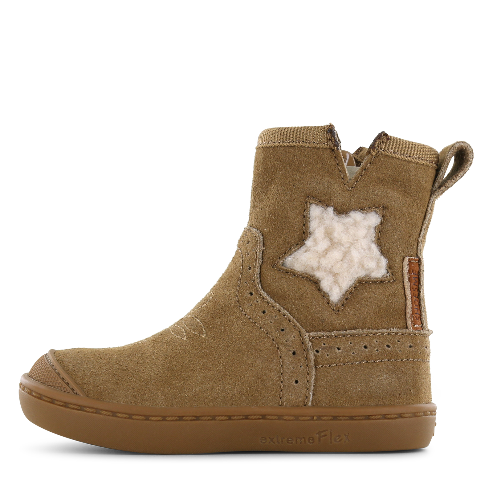 Shoesme cognac Stiefel mit Stern