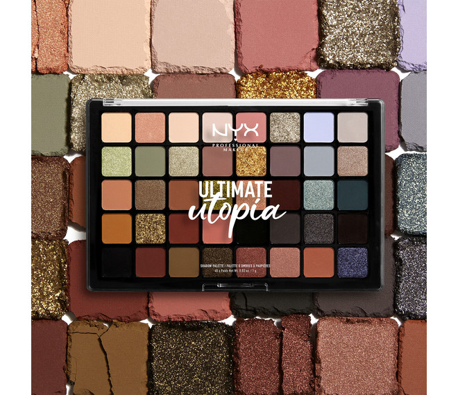 NYX Professional Makeup Ultimate Utopia Shadow Palette Lidschatten PaletteUTOPIA
