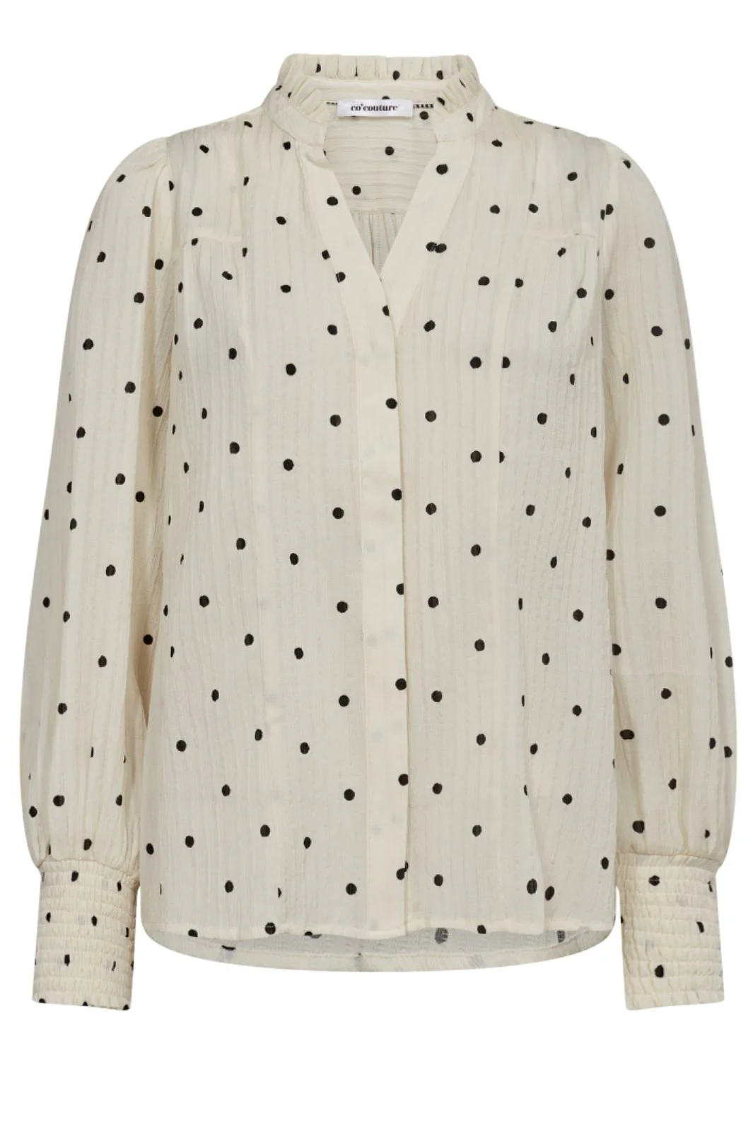 Co´Couture Doracc Dot V-Shirt