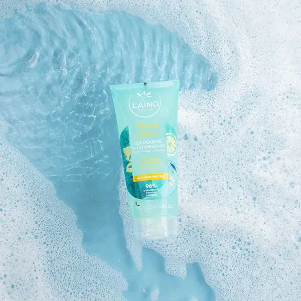 Shampoo e Gel de Banho Revigorante Laino Mistral com Lima Orgânica 200ml