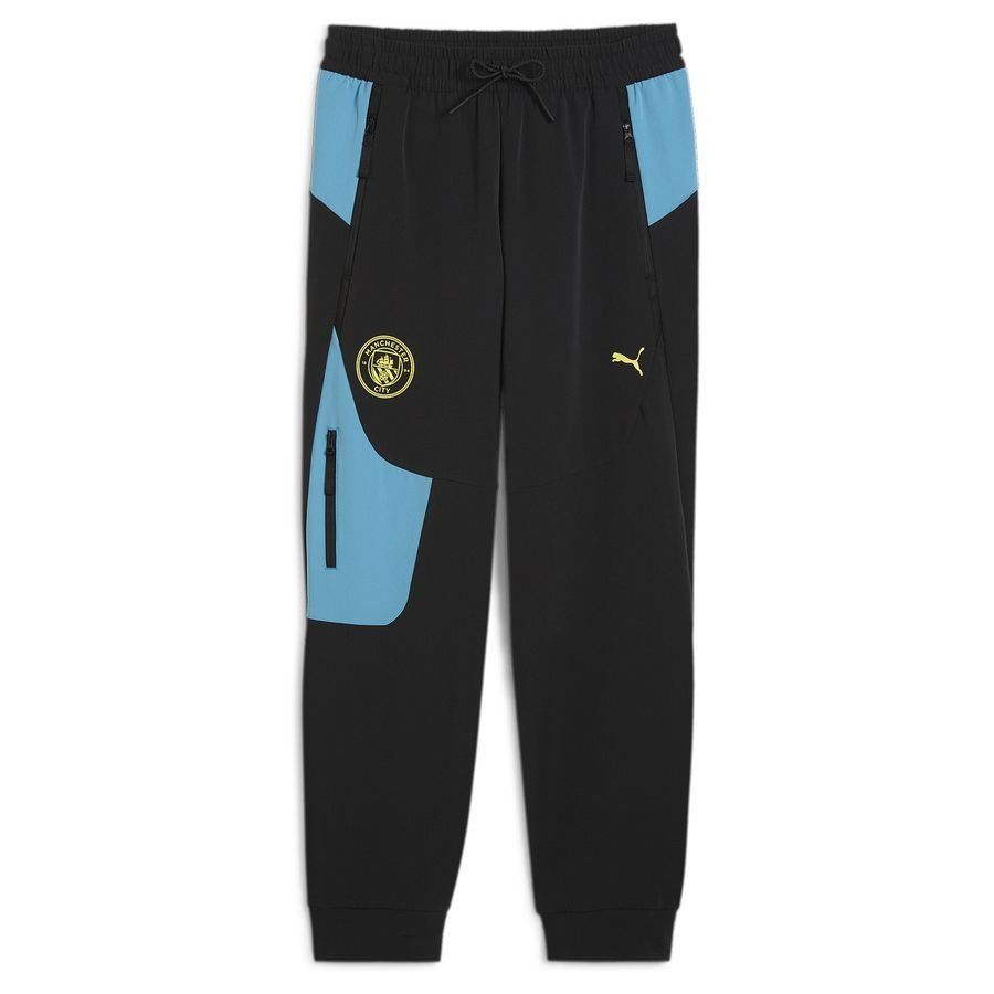 Manchester City Bas de Survêtement Pumatech Woven - Noir/Magic Blue