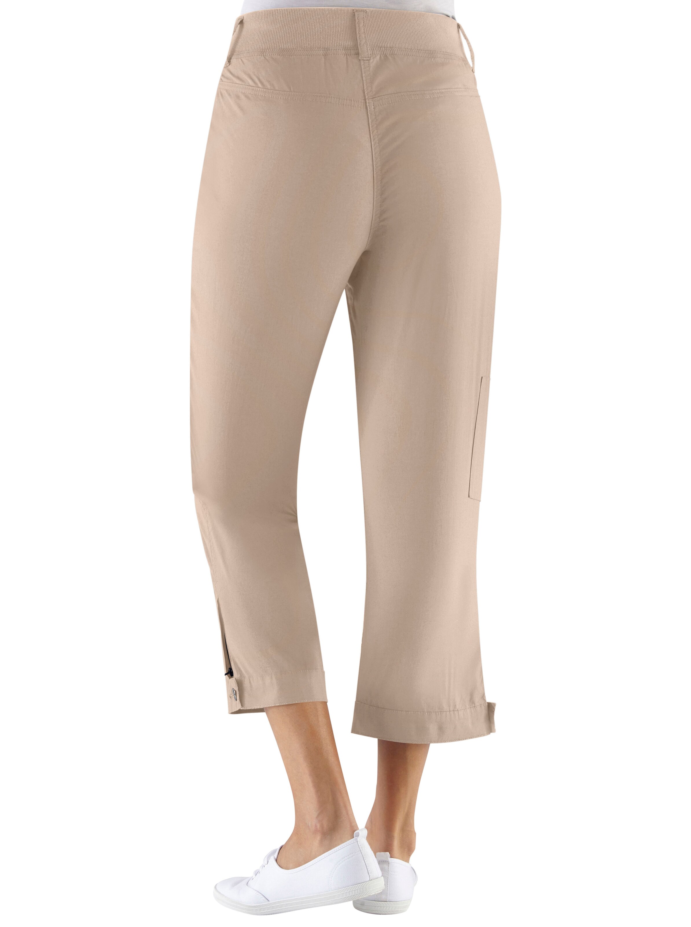 Stretch-Hose in stein