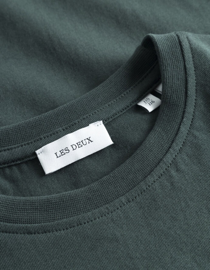 Les Deux Dexter T-Shirt Kids Pine green