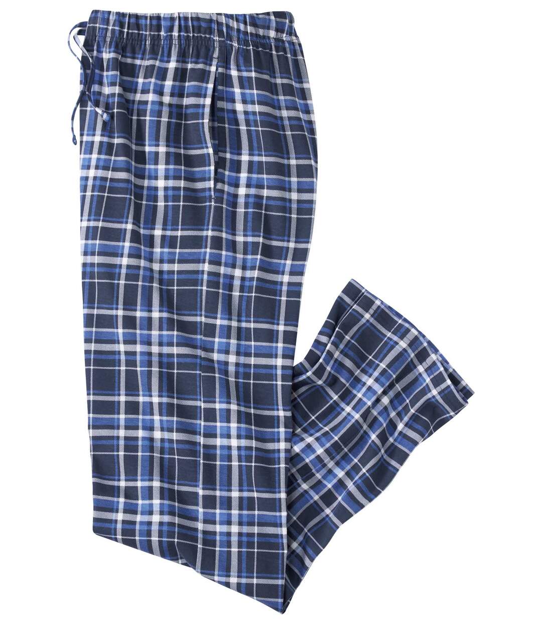 Pantalon Jersey Carreaux Relax