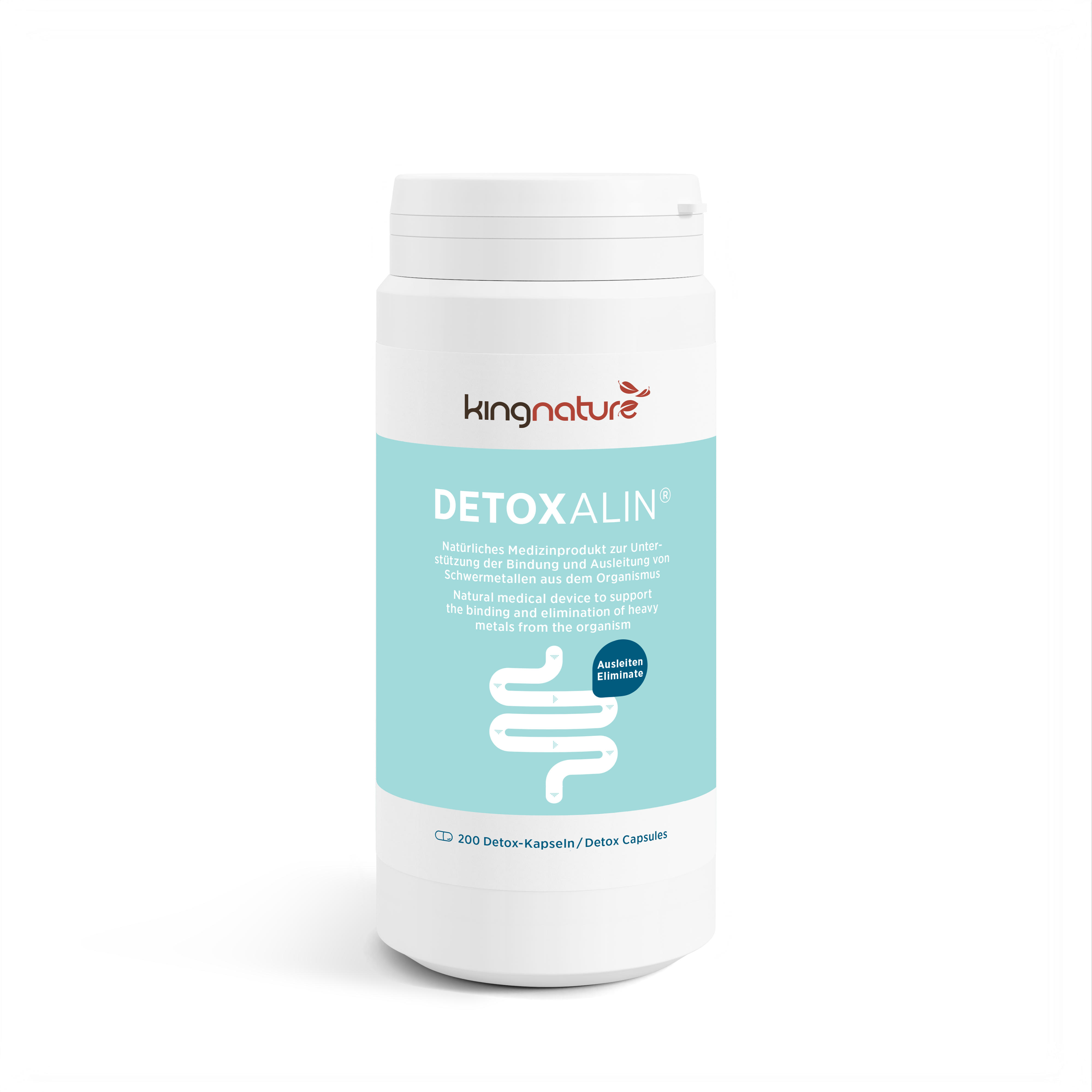 DETOXALIN Kaps Ds 200 Stk<br>200 Stück, Dose, Kapsel