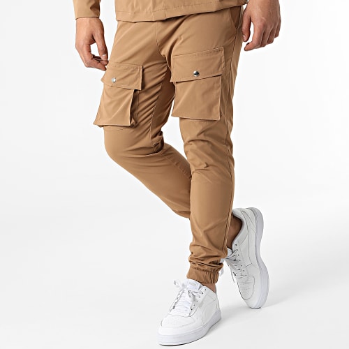 Ensemble Veste Jogger Pant Camel