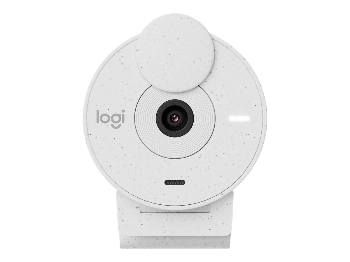 Logitech - Brio 300 Full HD webcam, Off-white
