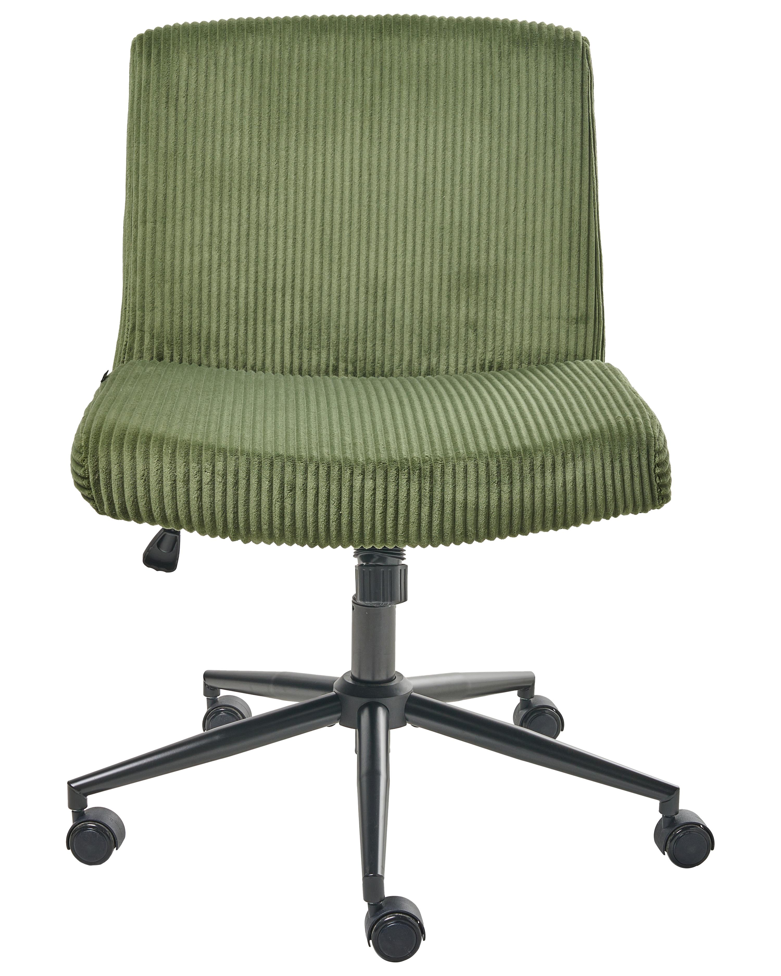 Bureaustoel GEDDES Corduroy Groen