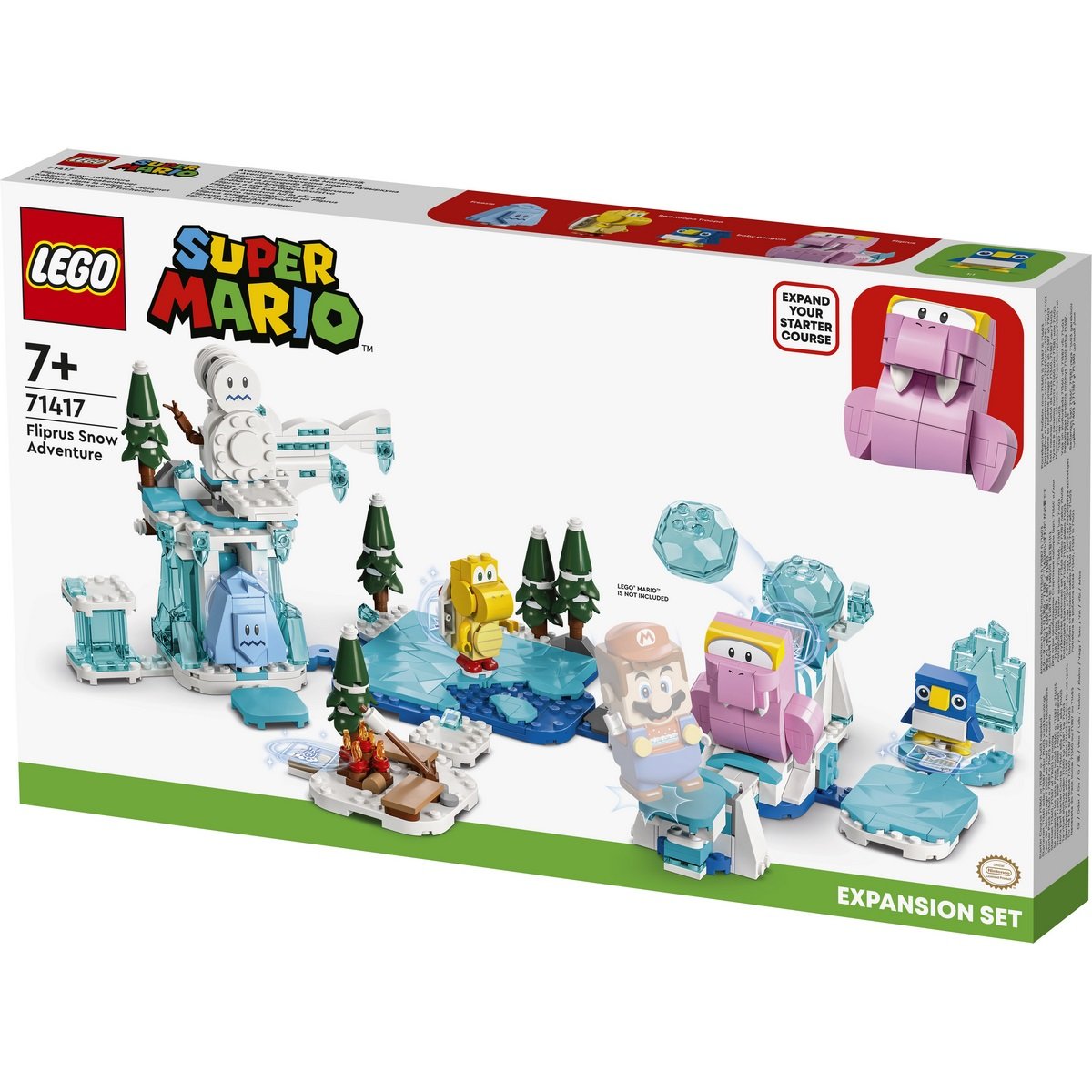 Ensemble d'extension L'aventure dans la neige de Morsinet Lego Super Mario 71417