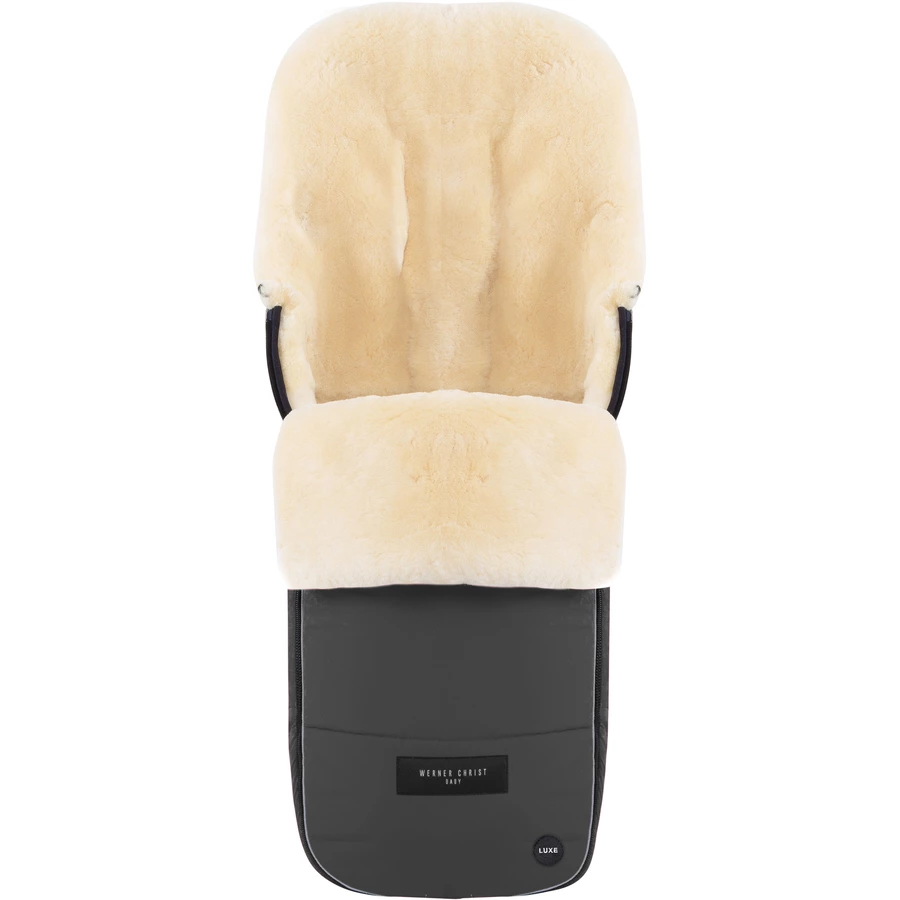 Werner Christ Baby Fußsack FLIMS LUXE stone