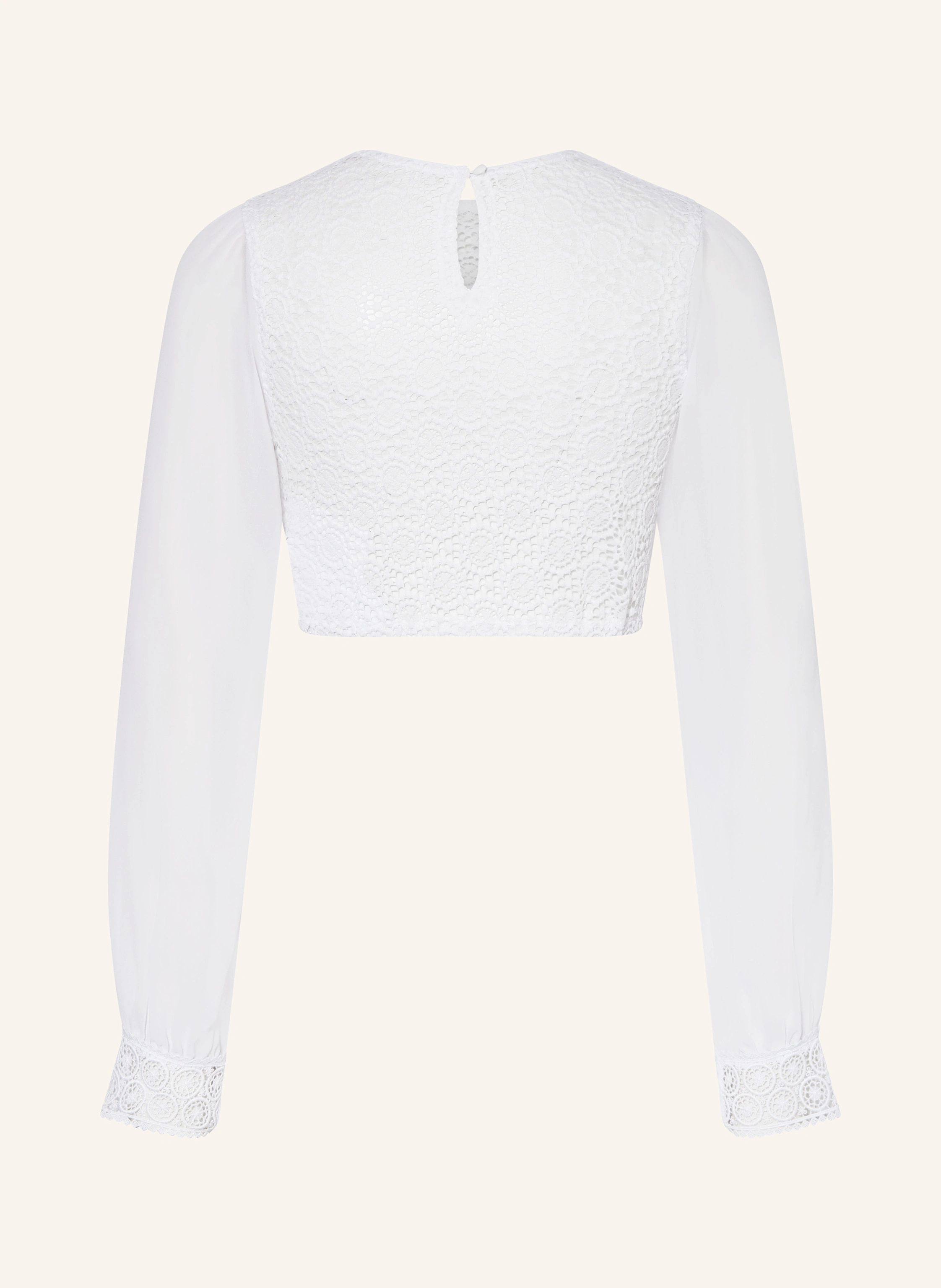 Johann & Johanna Dirndlbluse mit Lochspitze