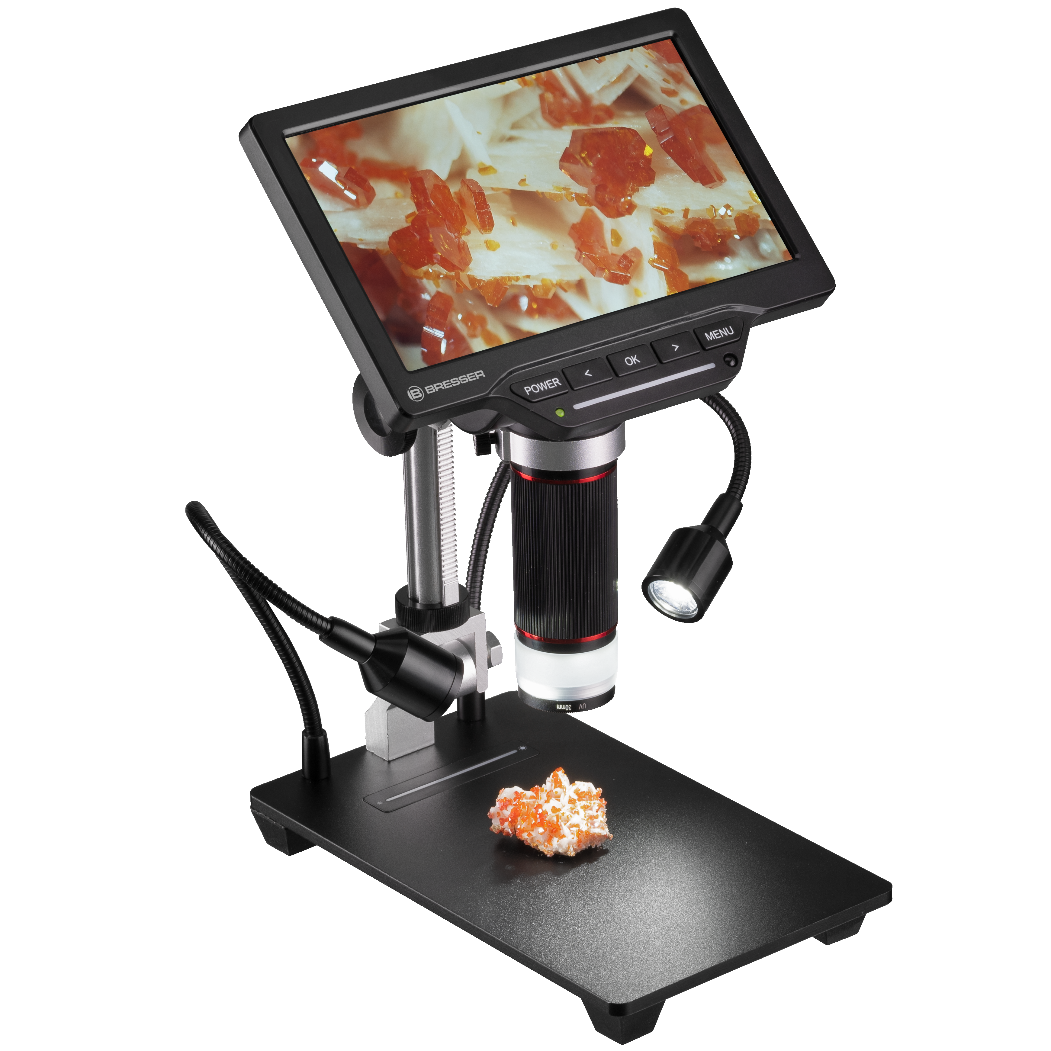 BRESSER WLAN 1.080P Digital-Mikroskop 2L mit LCD-Bildschirm