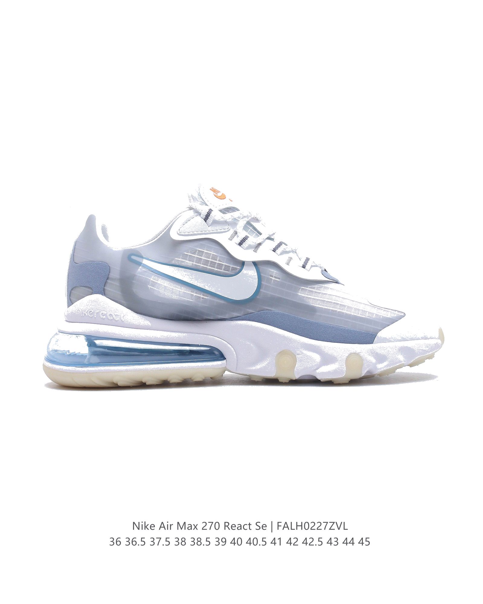 Nike Air Max 270 React Bauhaus CT1265-100 Dames & Heren Schoenen-3