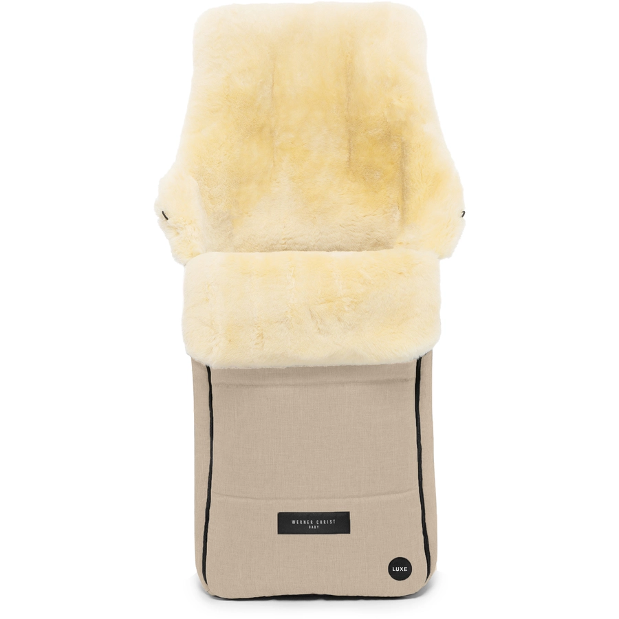 Werner Christ Baby Fußsack AROSA LUXE cloud beige