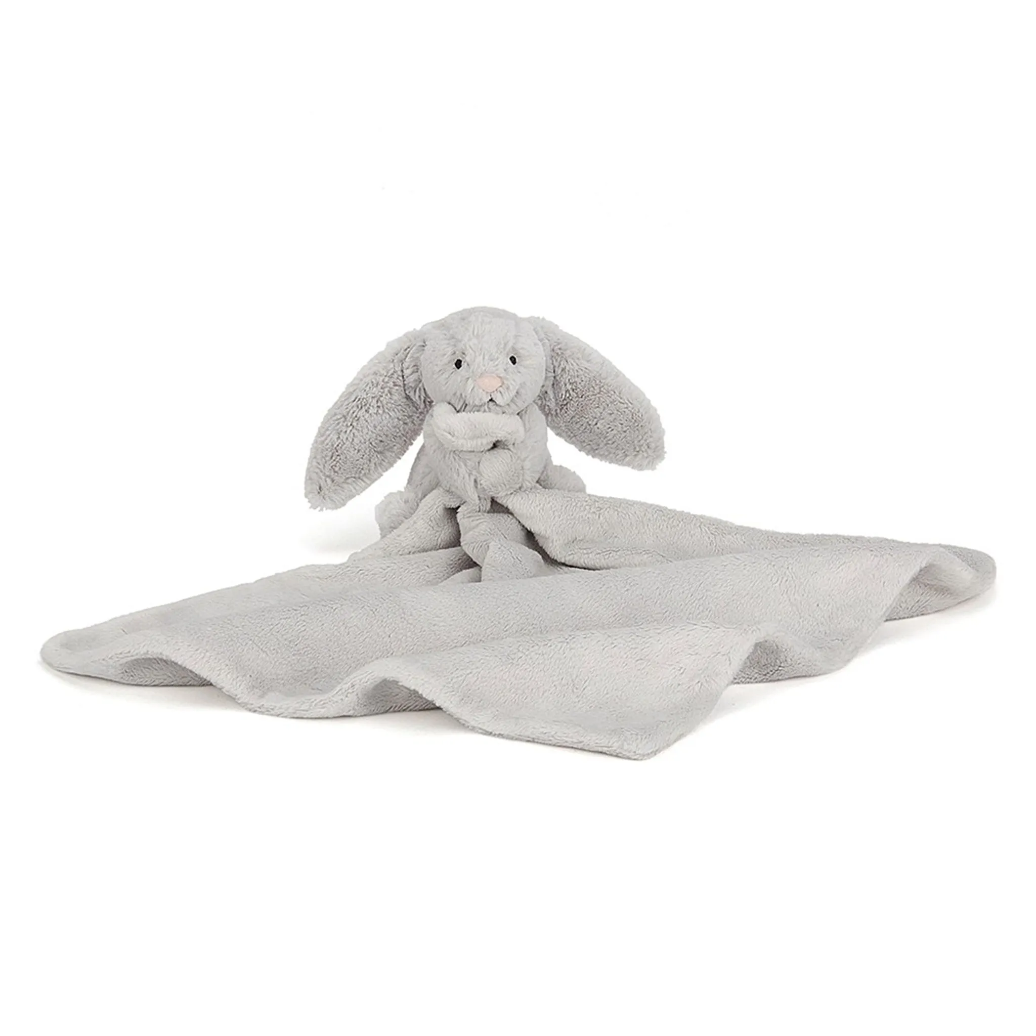 Jellycat Couverture Lapin - 14x14 - Gris