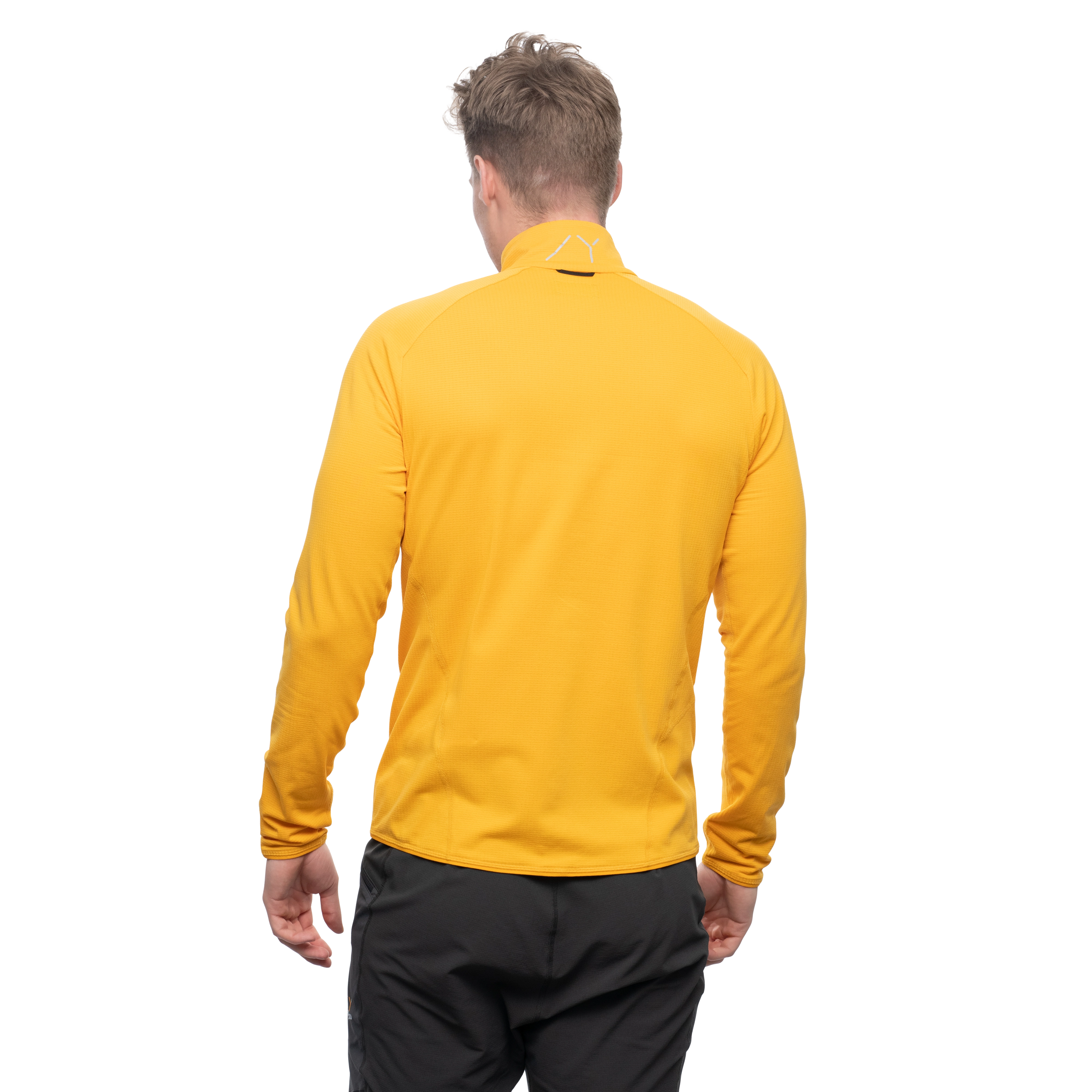 Y LightLine Essence Midlayer Jacket Men Mango Yellow