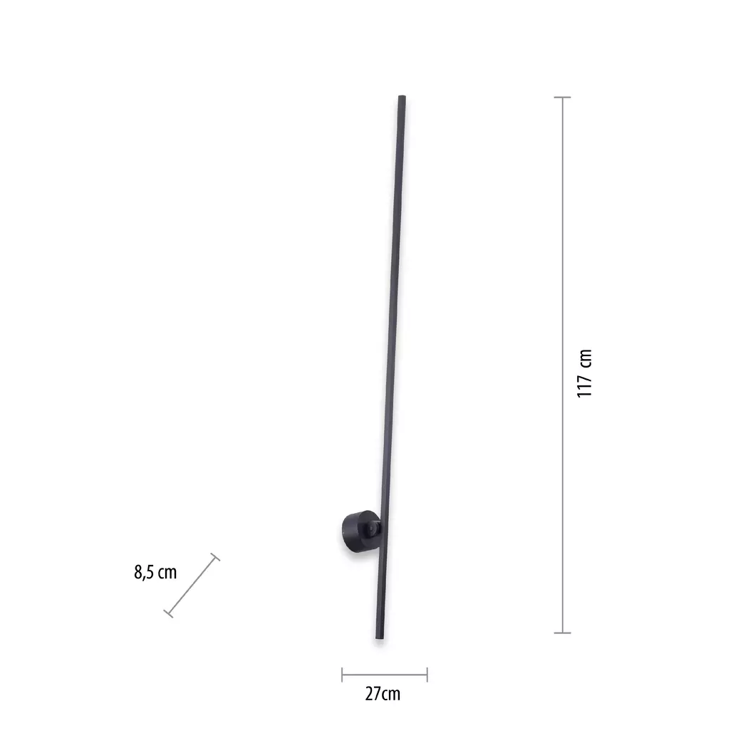LED-Wandleuchte Pure Grafo