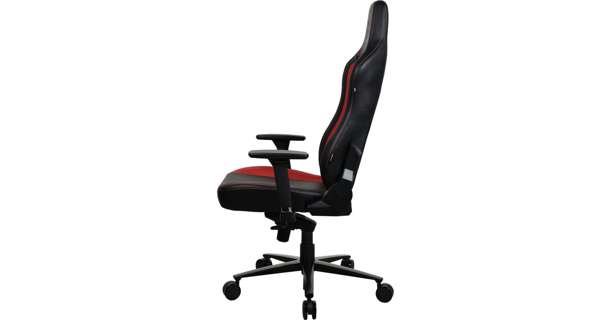 ArozziVernazza SoftPU - Black/Red gamestoel  (Zwart/rood)