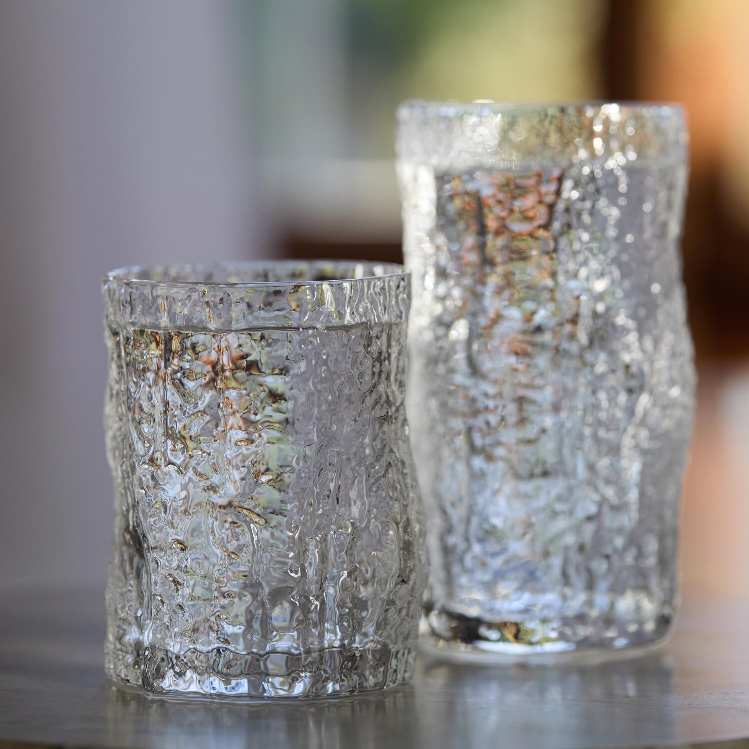 Bahne Interior  Tumbler Organic Shape vandglas, høj - Clear