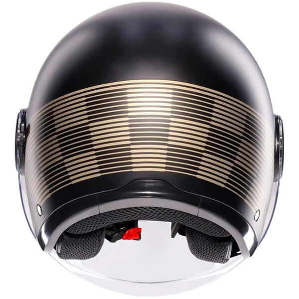AGV - Casque Eteres Ponza Noir / Or / Mat