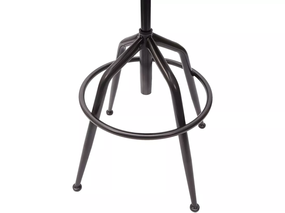 1x tabouret de bar marron 53 x 43 x 106 cm TDB04058