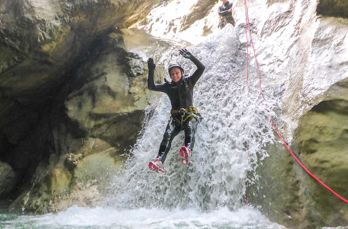 Canyoning Einsteigertour Weyregg