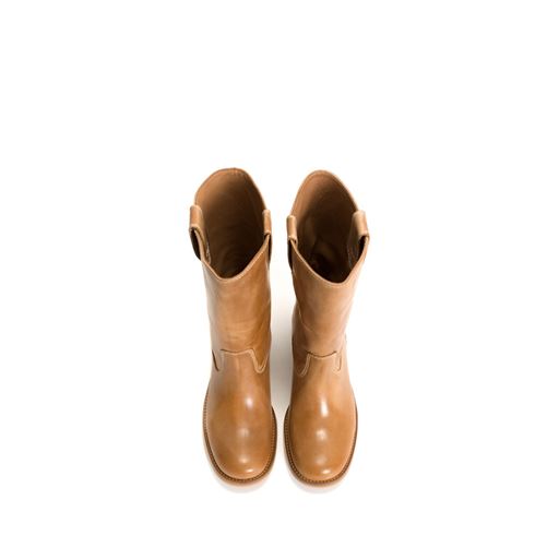 Dico Copenhagen Julia Gaucho Støvler, Dark Tan, 42