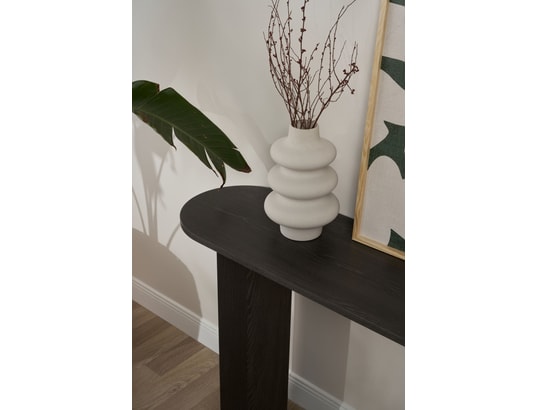 CONCEPT1 - Console Sira Lumière noir 150 x 35 x h75cm
