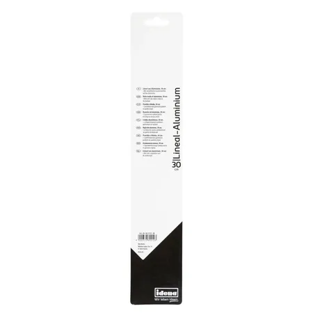 Idena Aluminium Lineal, 30 cm
