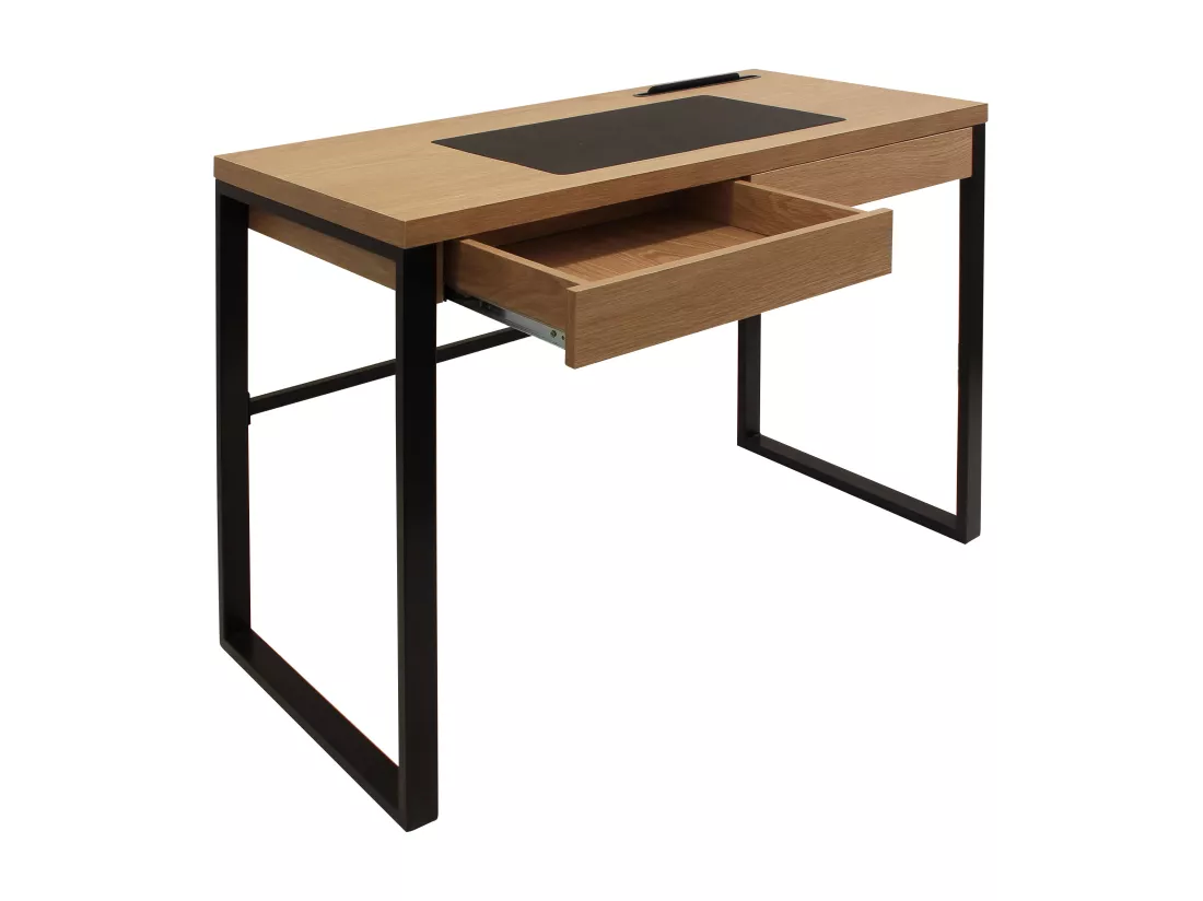 Bureau En Bois Et Metal