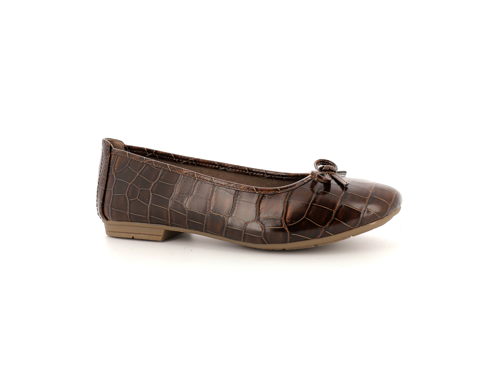Jana  shoes-22163 Synthétique Marron Foncé
