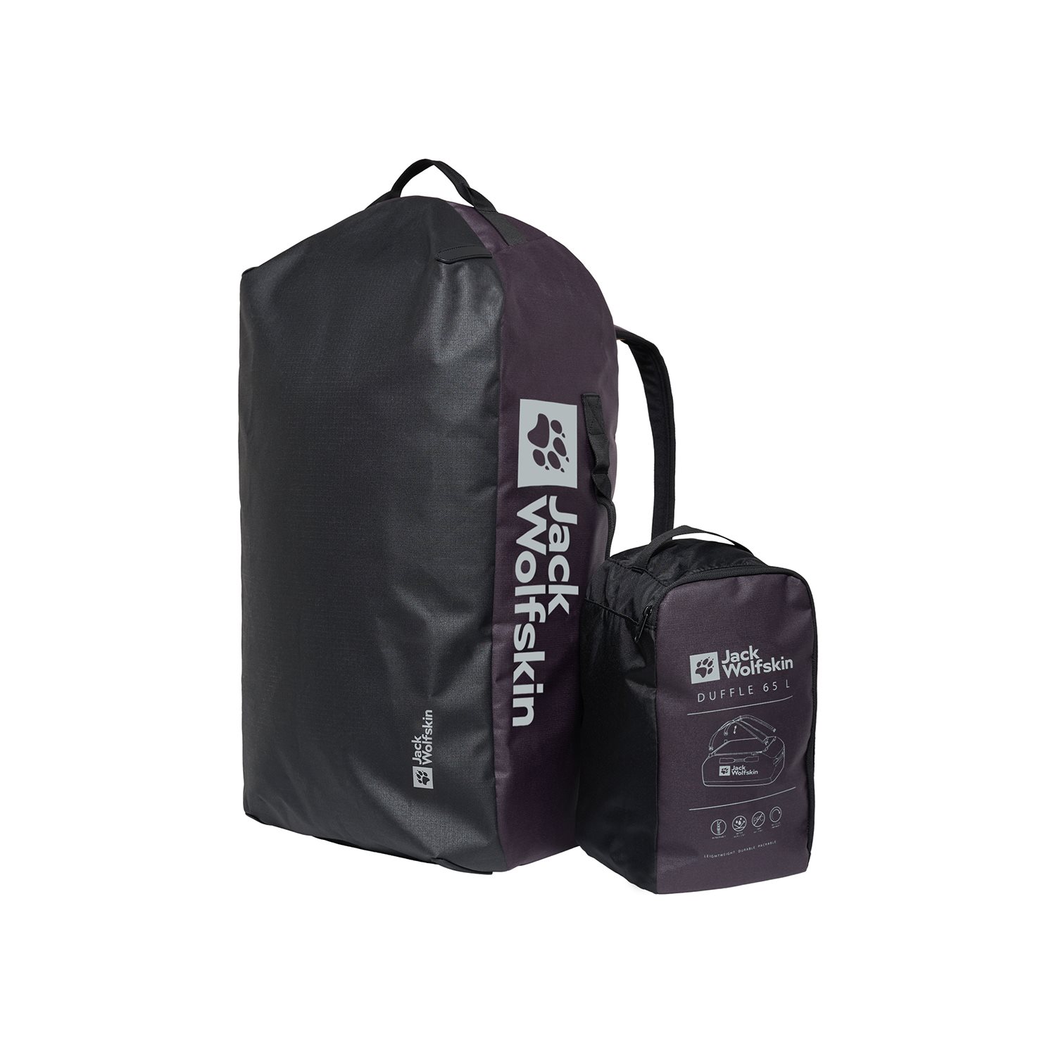 Jack Wolfskin All-In Duffle 65 midnight plum