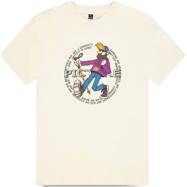 T-shirt PICTURE DEWATTO TEE ALMOND MILK