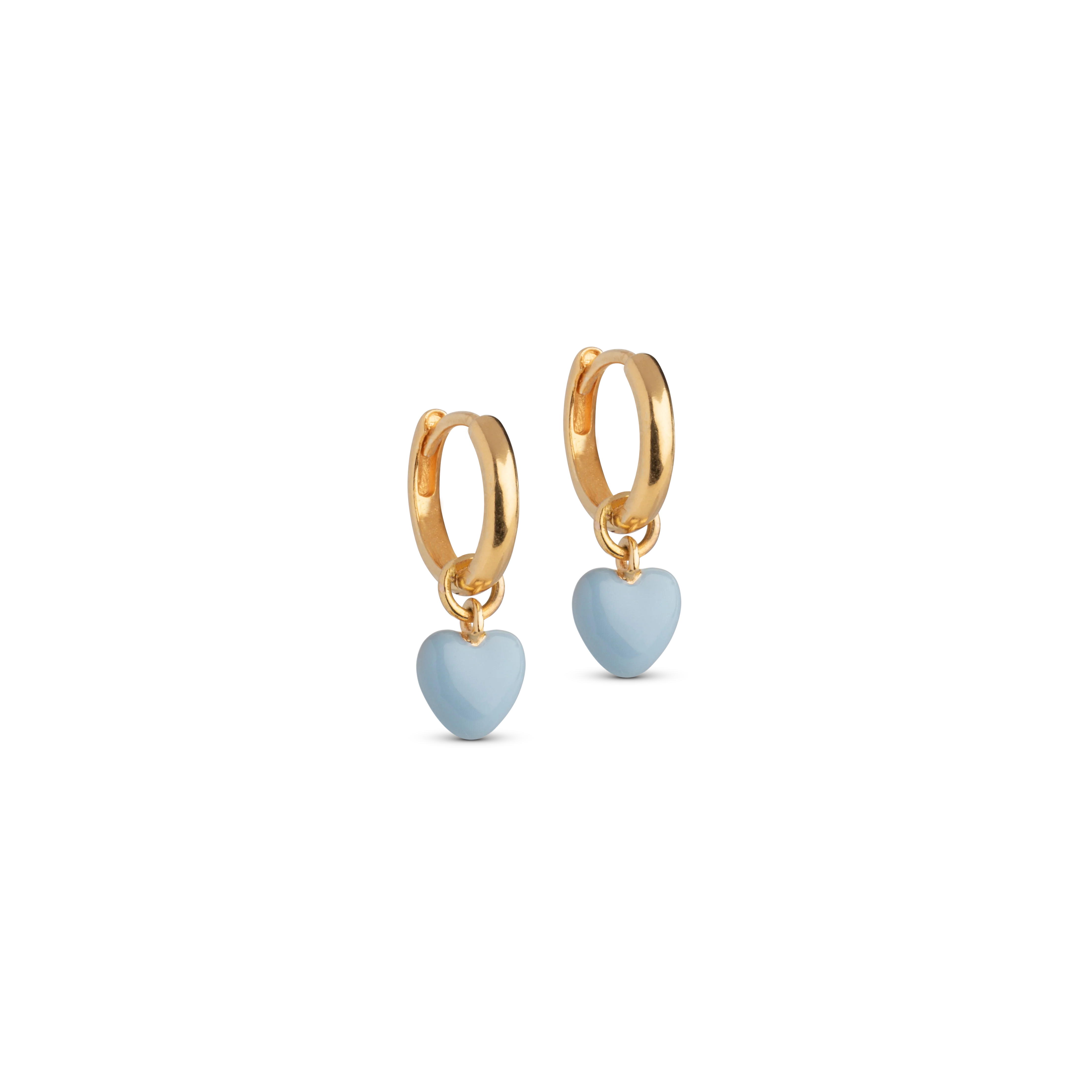 ENAMEL Copenhagen  Amore hoops - Steel Blue