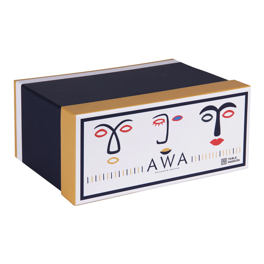 Coffret de 2 mugs XXL Awa 50 cl Table passion