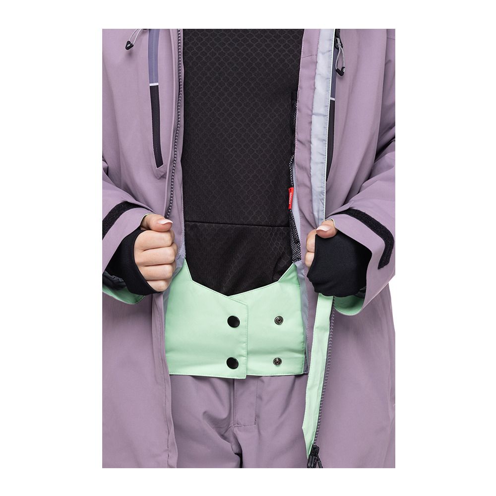 686 SKYLINE SHELL GTX - Veste snow Femme dusty orchid