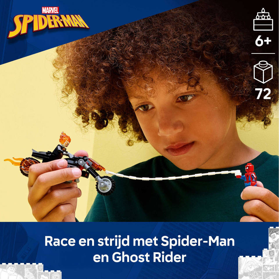 LEGO Marvel Spider-Man vs. Ghost Rider motor 76335