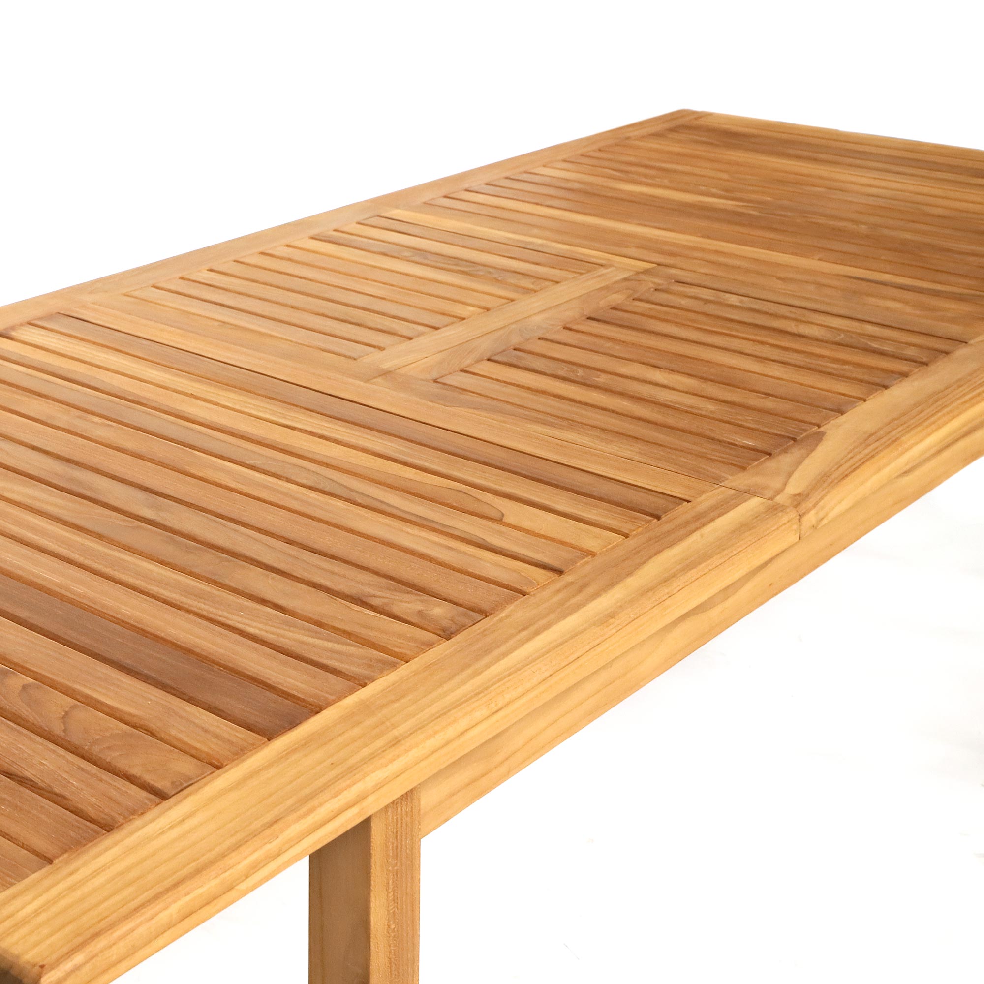 Auszieh-Gartentisch 'Ansgar', Teak, B 180 / 240 cm, L 100 cm, H 75 cm günstig bestellen